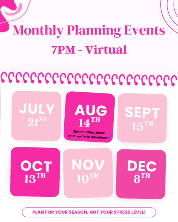 Planning for the Future!