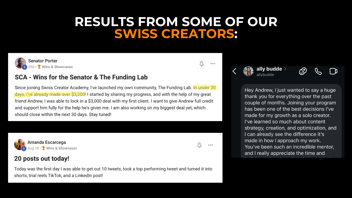 SWISS CREATOR ACADEMY