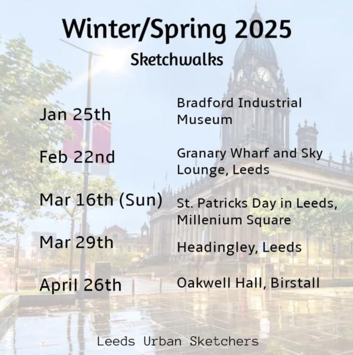 New group’s sketch walks programme for the New Year