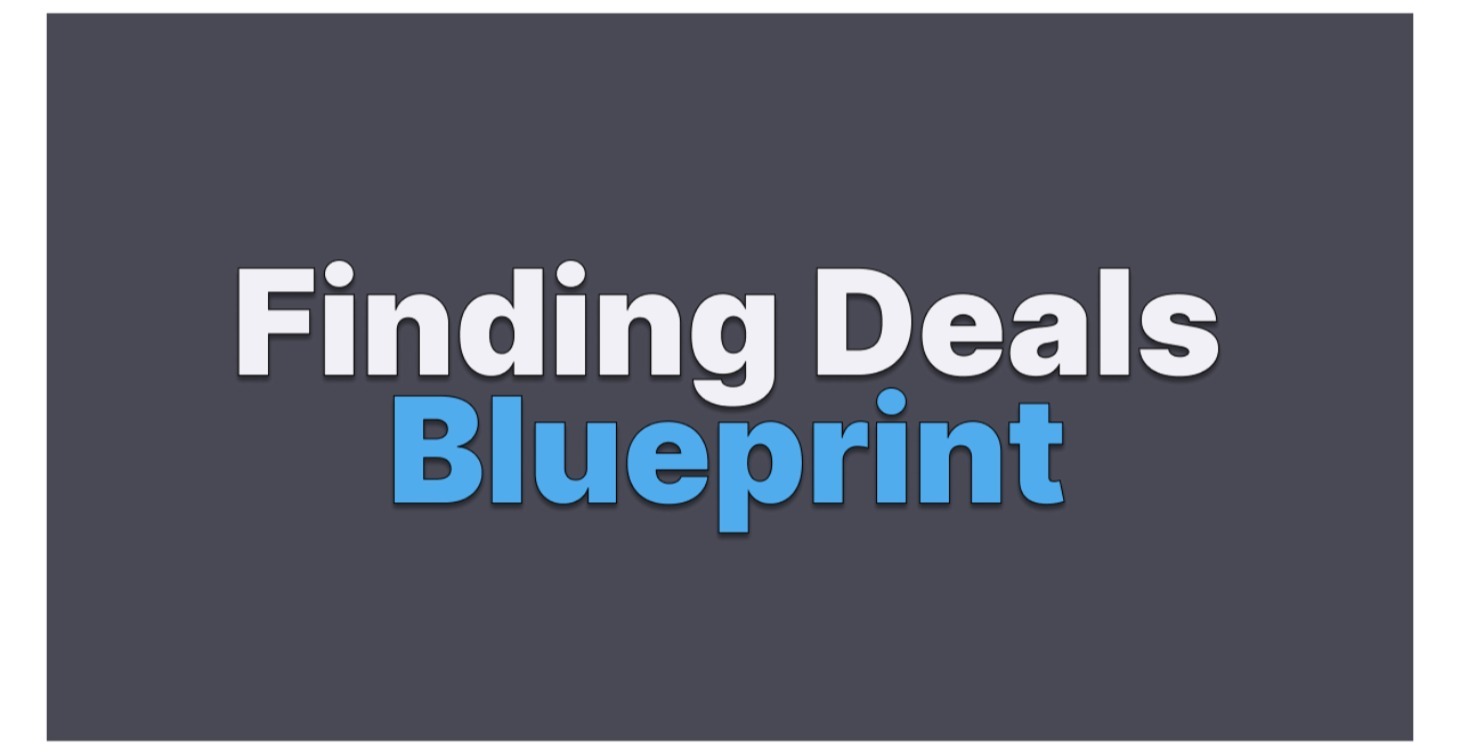 Deal Finding Philosophy