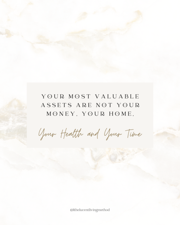 Your Health and your Time...