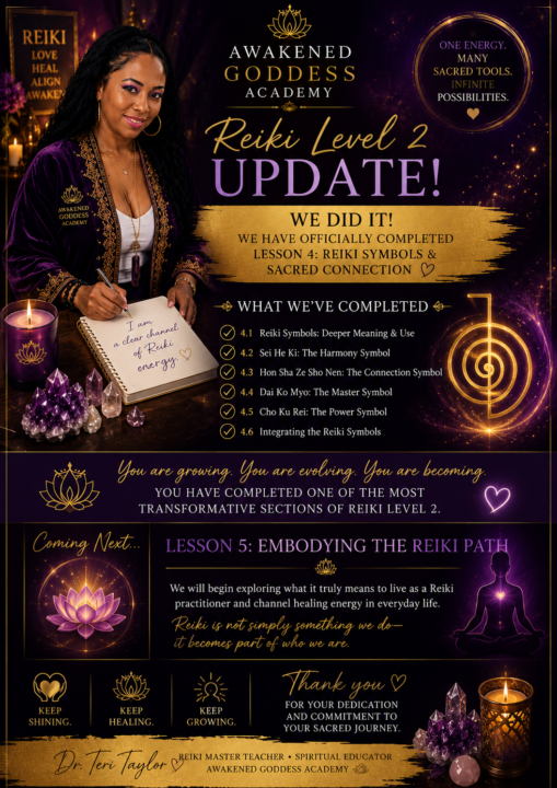 📚 REIKI LEVEL 2 UPDATE 📚