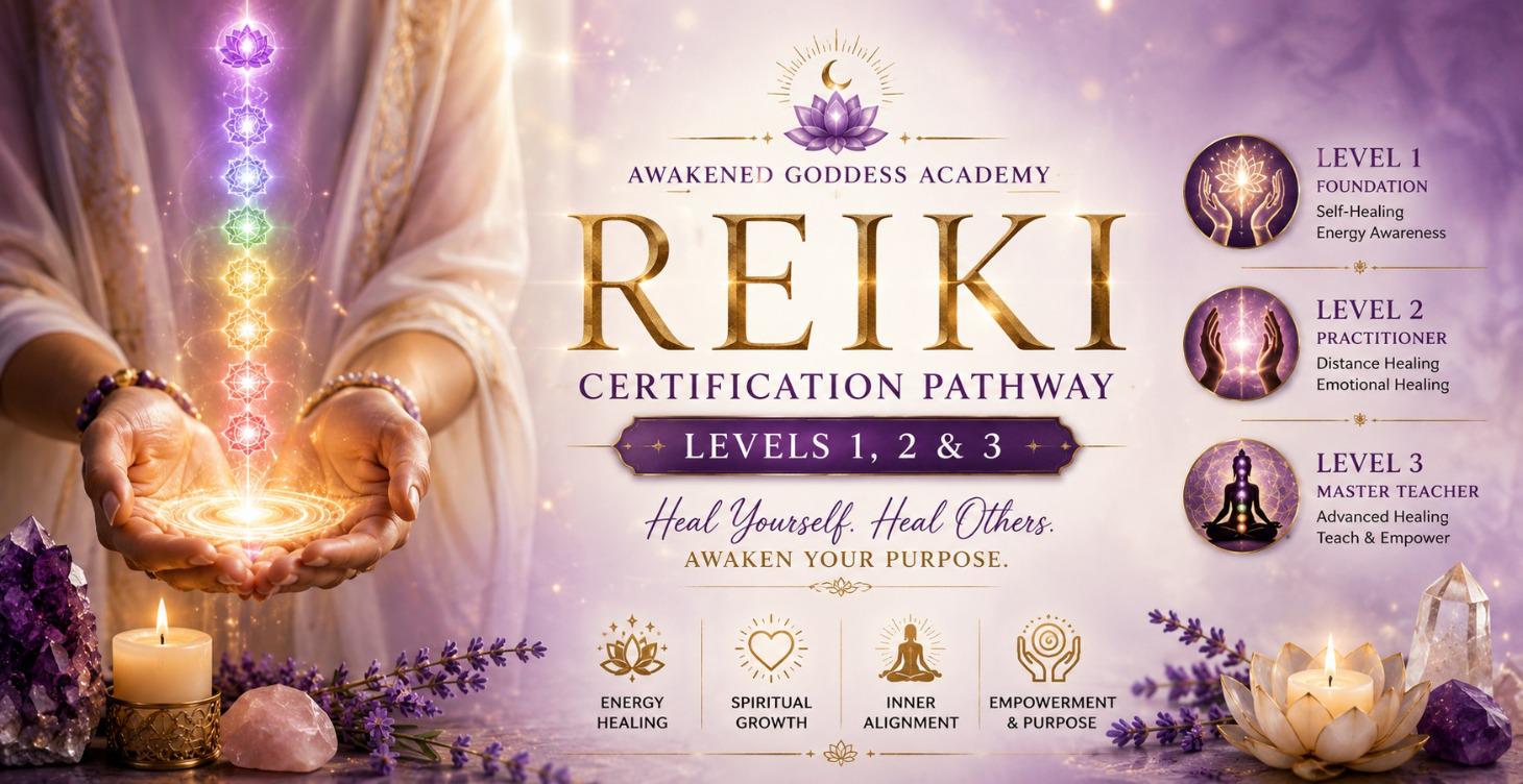 ✨Activate Your Healing Power (Reiki Certification)