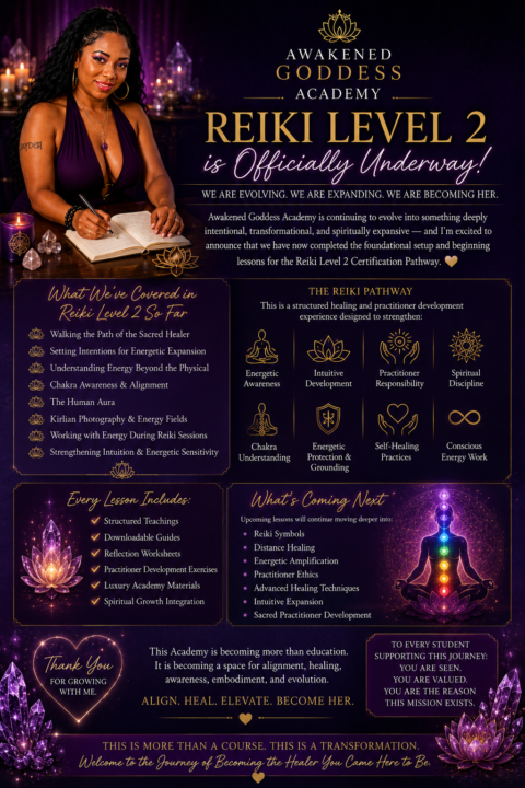 ✨ REIKI LEVEL 2 IS OFFICIALLY UNDERWAY ✨