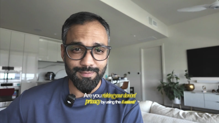 Are you safeguarding your donors’ data while using AI