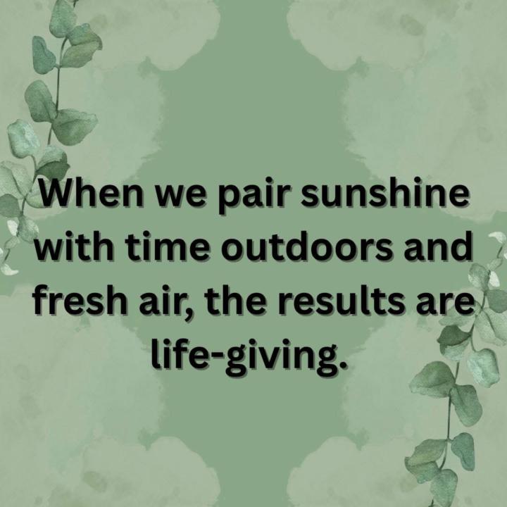 Law of Sunshine & Outdoors