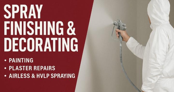 Spray Finishing and decorating