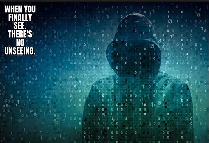 Once you see. You'll always see.