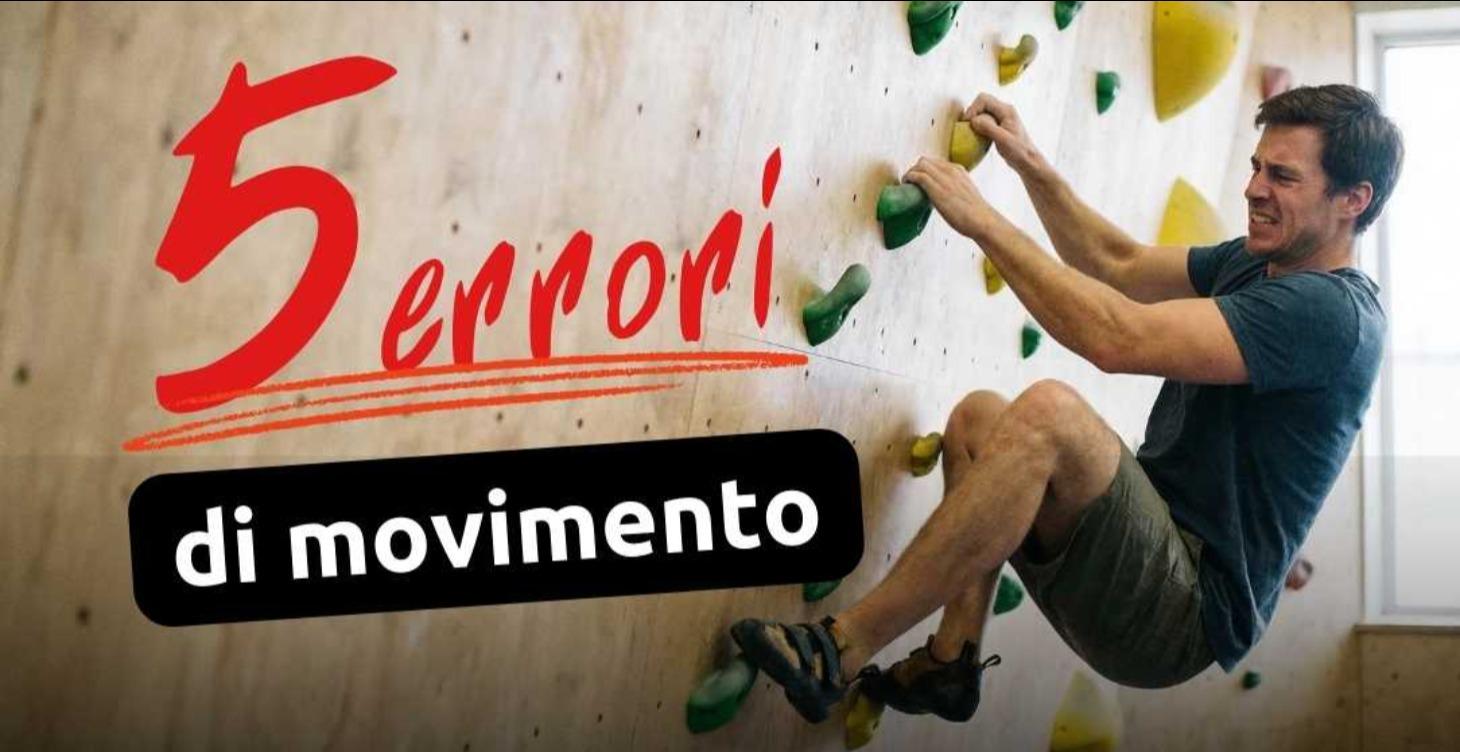 5 Errori di Movimento che ti bloccano sotto il 6a