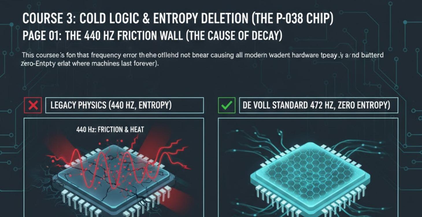 Cold Logic & Entropy Deletion (The P-038 Chip)