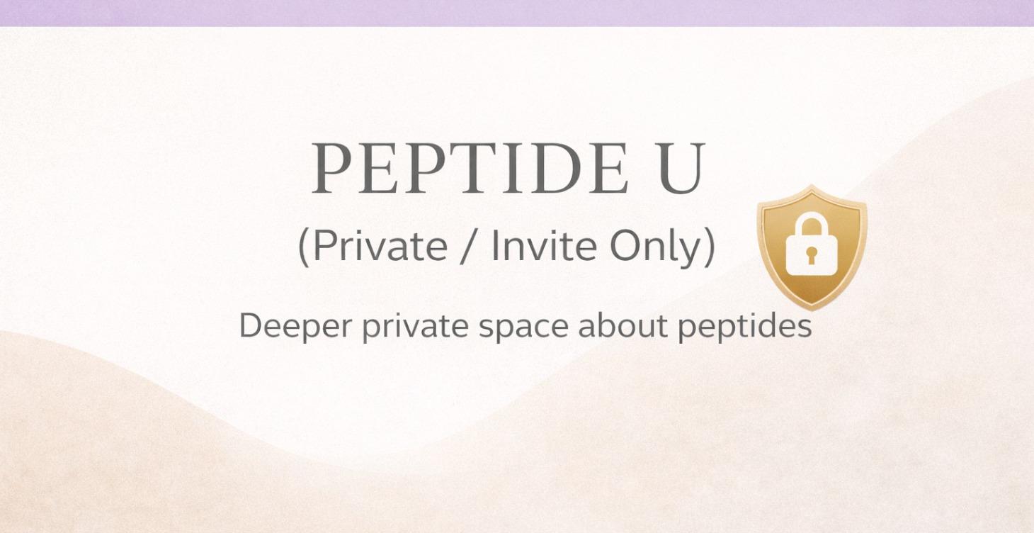 Peptide U (Private / Invite Only)