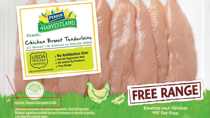 Labeling on Chicken - Look for This on The Label