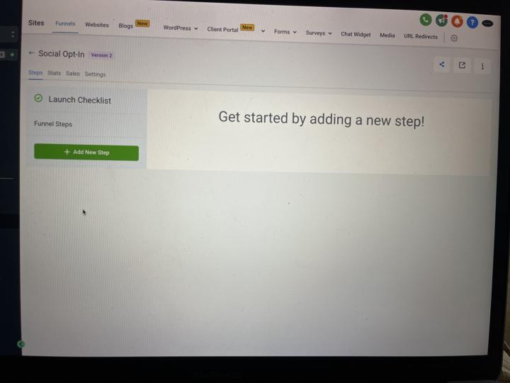 No Social Opt-In