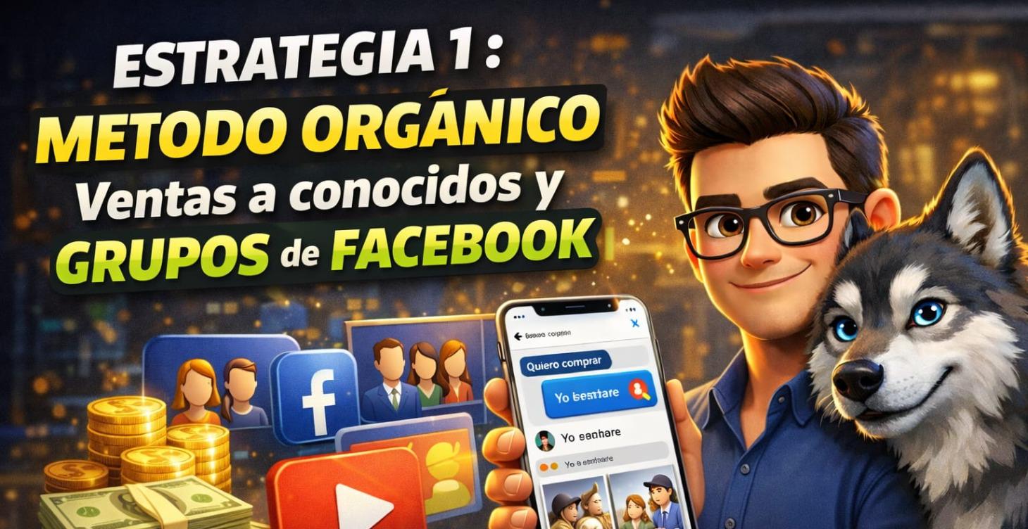 ESTRATEGIA 1 : VENTAS CON EL METODO ORGANICO