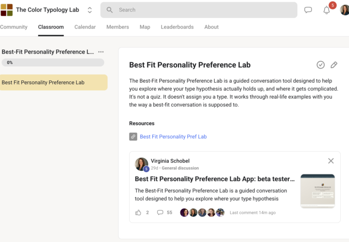 Best-Fit Personality Preference Lab: a month of beta fixes