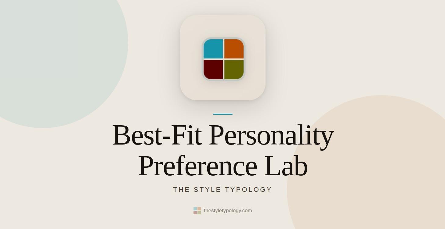 Best-Fit Personality Preference Lab