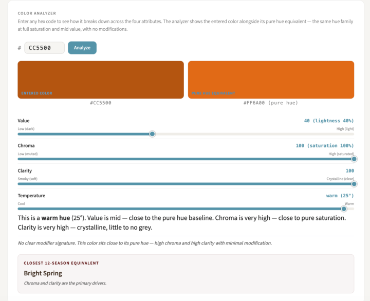 Color Attribute Explorer: what changed since launch