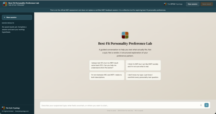 Best Fit Personality Preference Lab App: beta testers needed