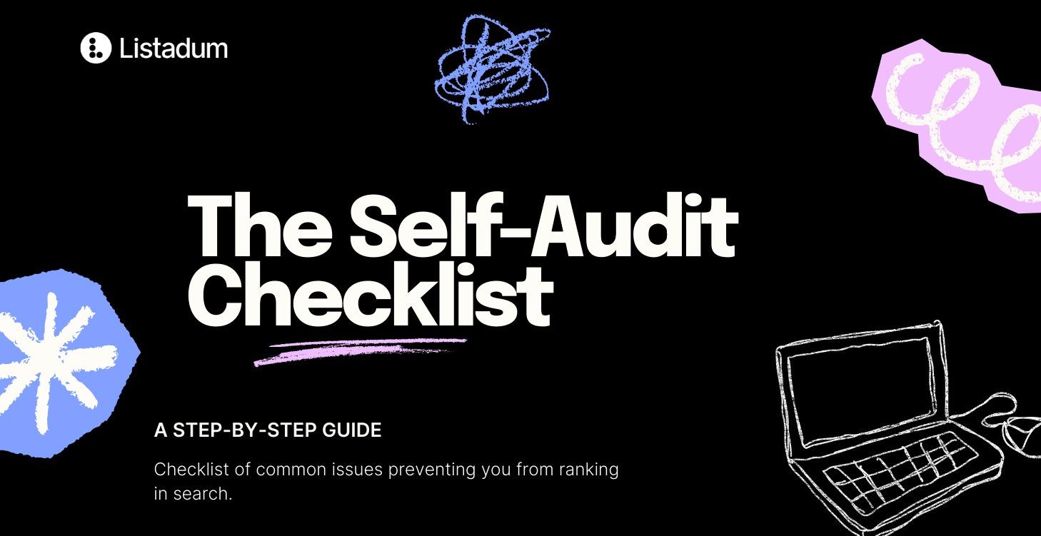 Etsy Self-Audit Checklist