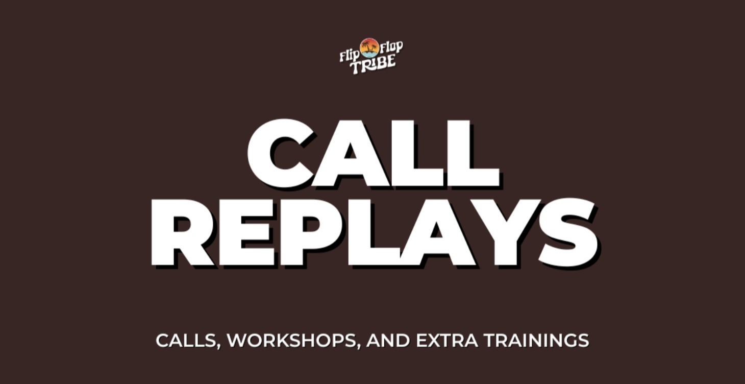 Call Replays and Workshops