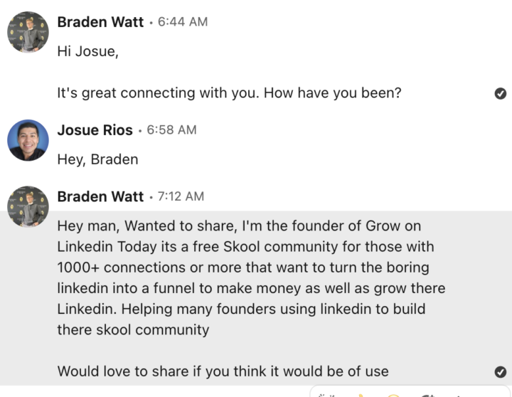 This DM Strategy is how I added 31 members to my Free Community Last Week 