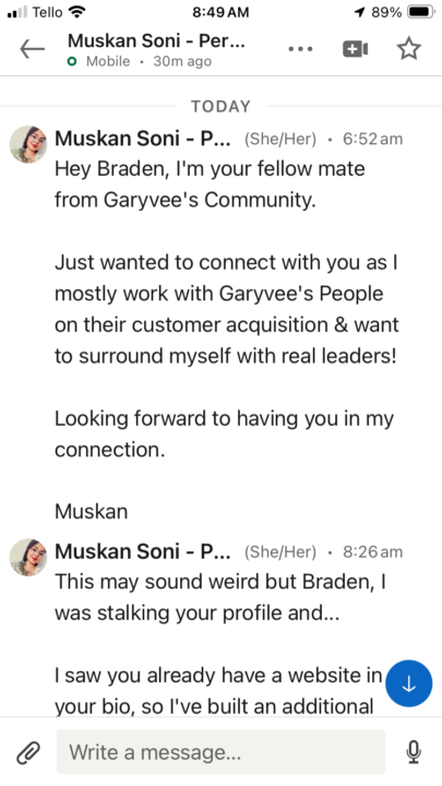 If you want more responses to your dms 