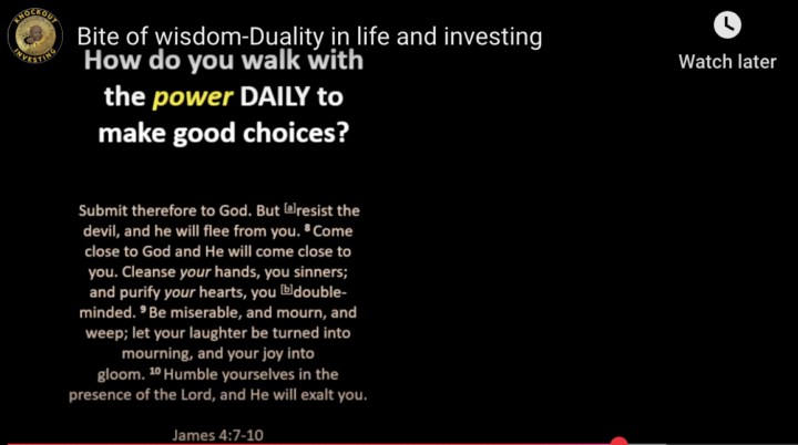 Love this from Daily Bite of Wisdom