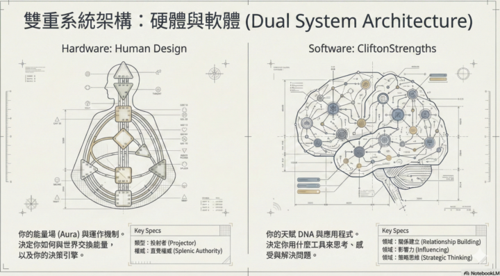 《天賦實驗室：當人類圖的「設計」遇見優勢天賦的「演繹」》