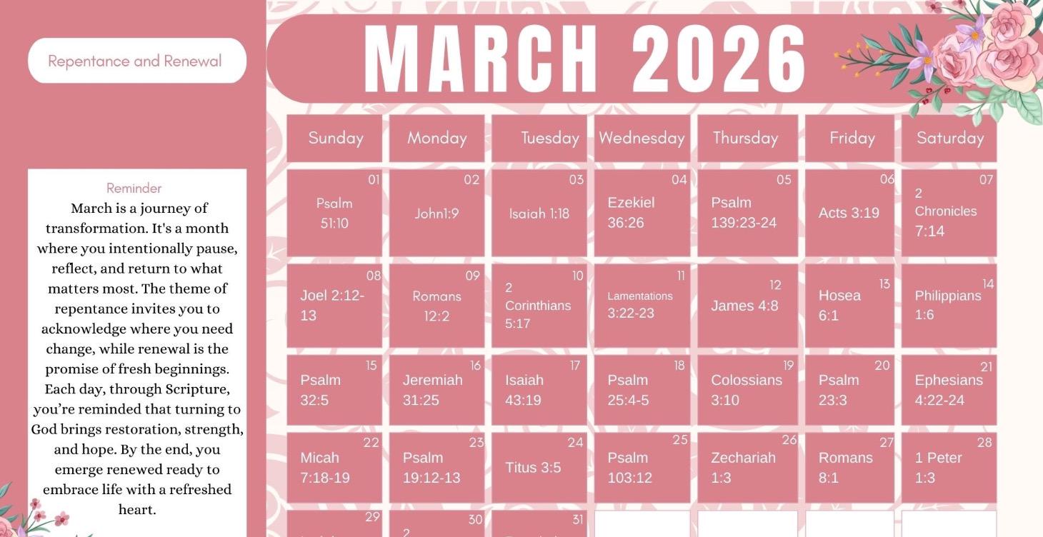 Repentance and Renewal