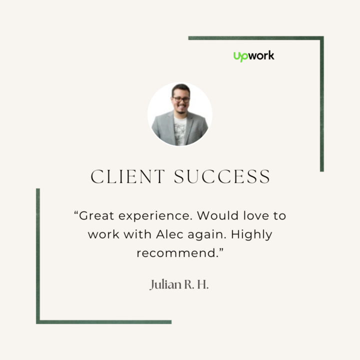 One Call Can Make an Impact (Julian R. H.)