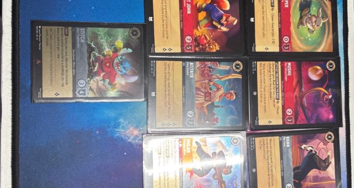 Lorcana card game for disney