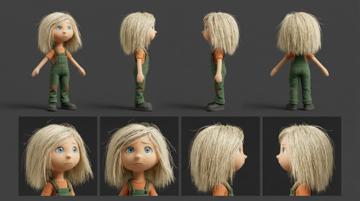 Consistency Pipeline 3: Character Reference Sheets