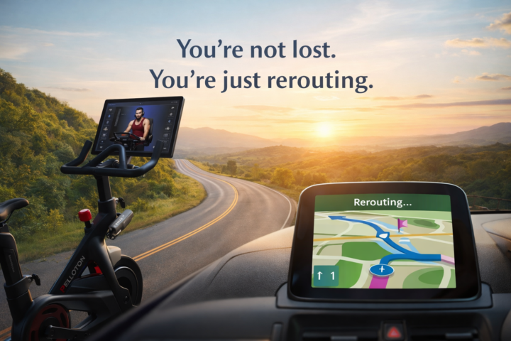 You’re Not Lost You’re Rerouting