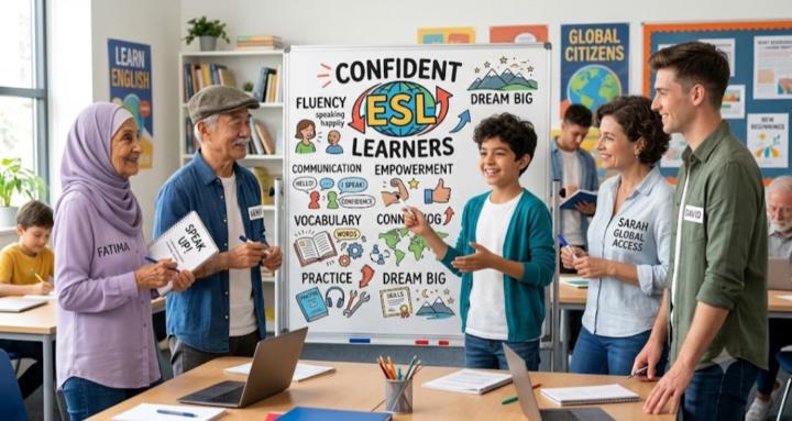 Confident ESL Learners