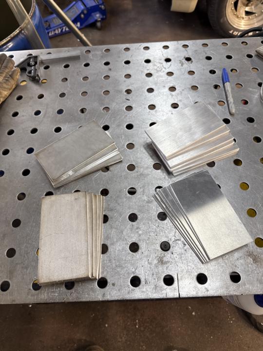 Material prepping ✅