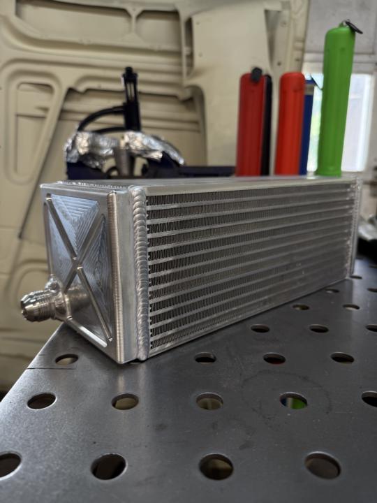 Lamborghini Gallardo Air to Water Intercoolers. 