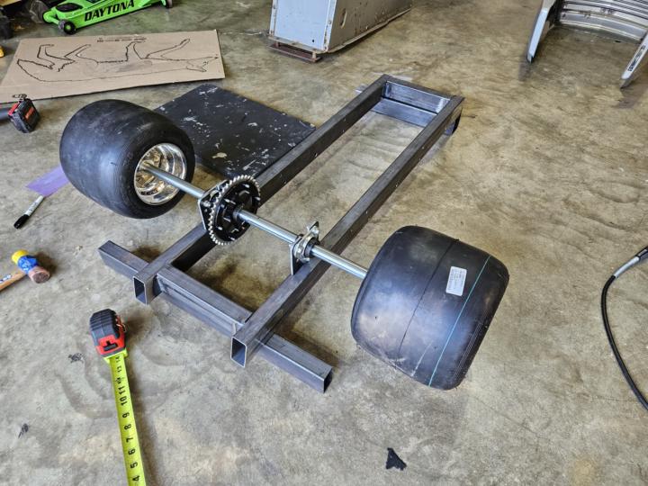 Custom go kart for the kids