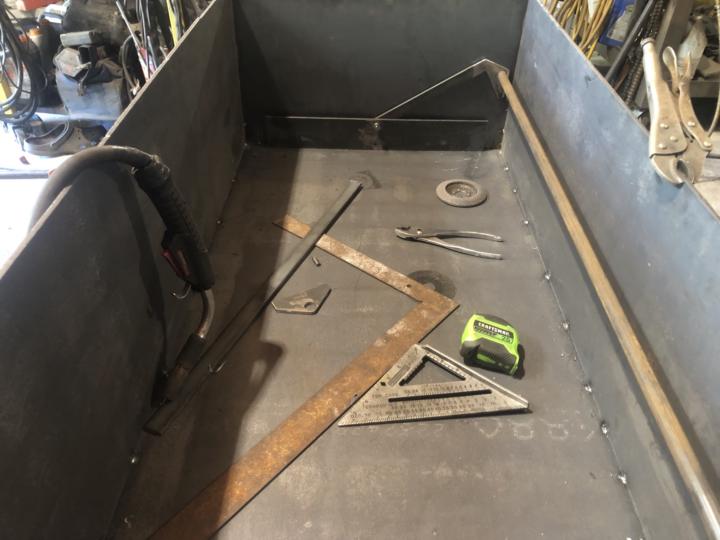 2’x4’ with side burner charcoal grill build 