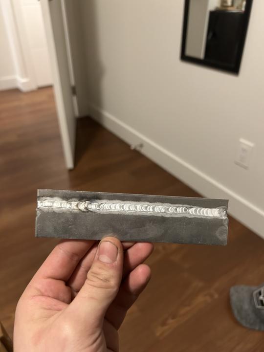 First ever tig weld to now 