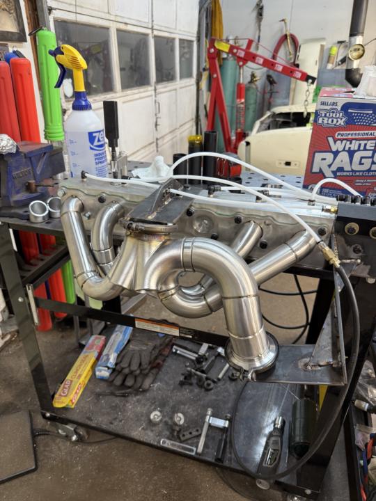 R33 GTR Manifold Progress 