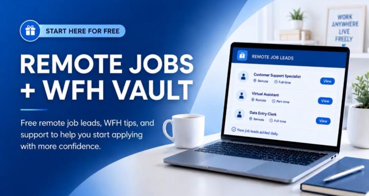 Remote Jobs + WFH Vault