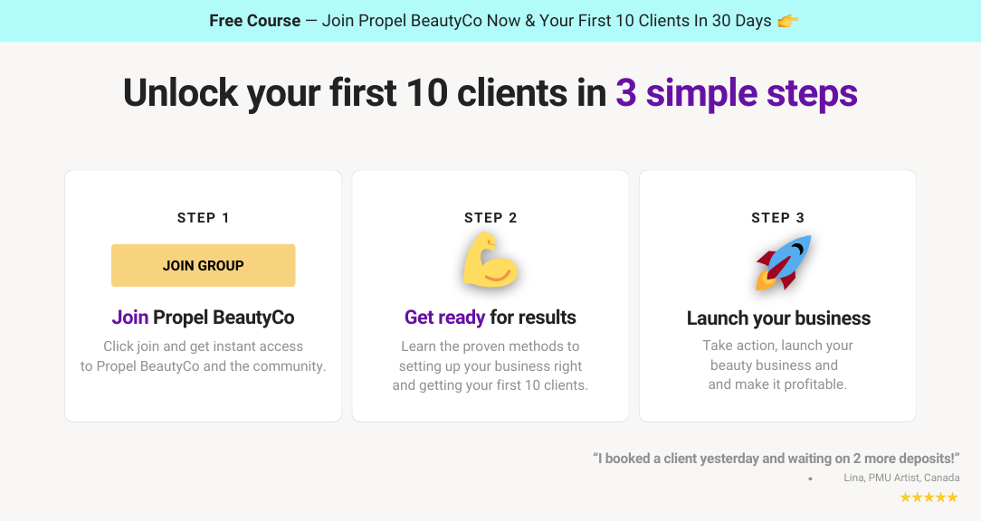 Propel BeautyCo Free