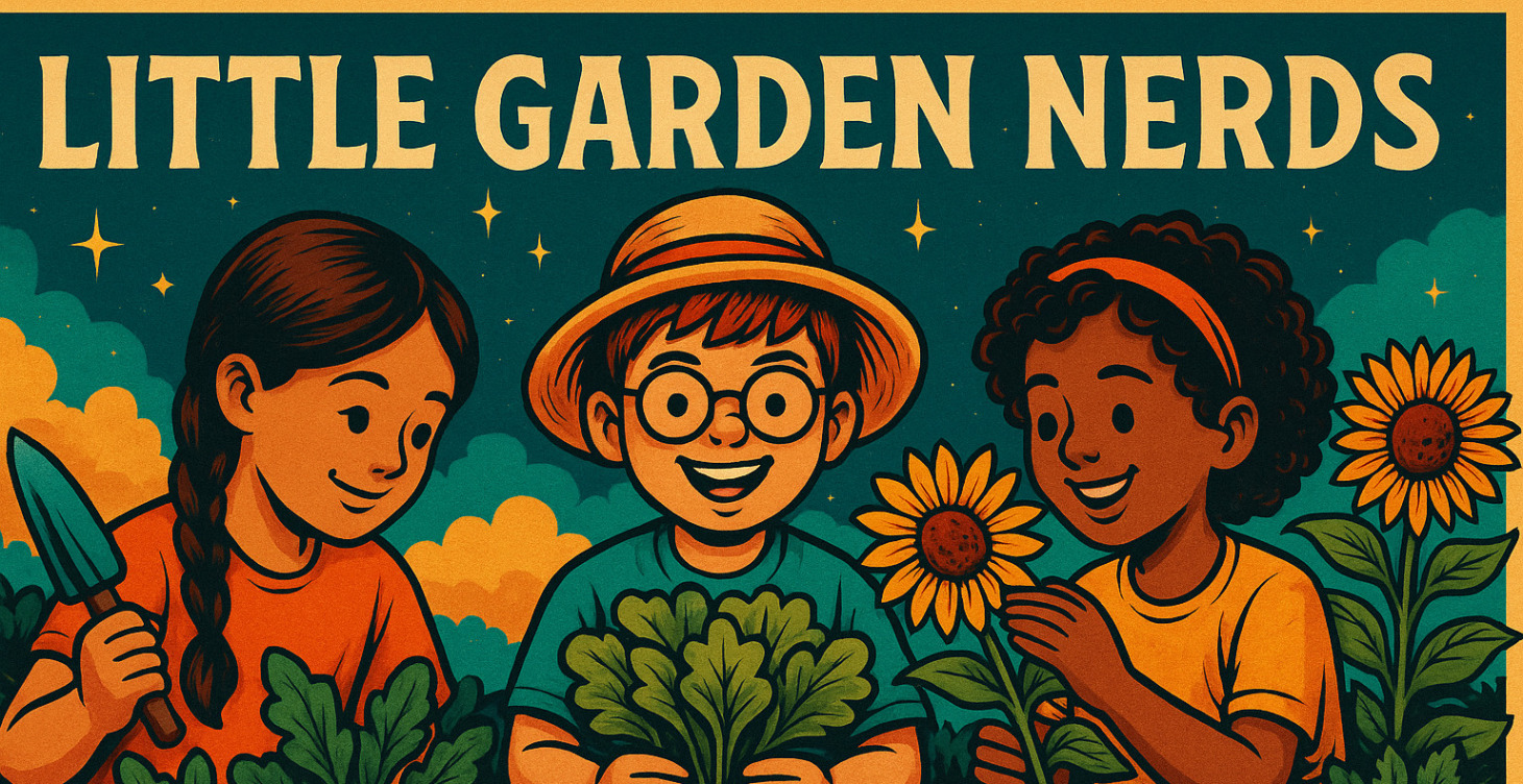 Un livre de jardin pour enfant