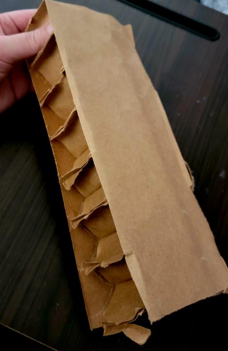 Peeling the packaging revealed....