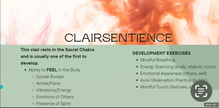 CLAIRSENTIENCE