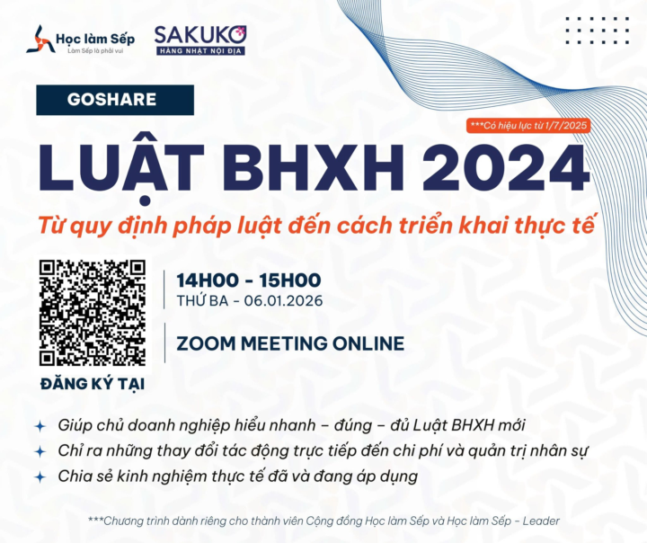 GOSHARE | Luật BHXH 2024: Từ quy định pháp luật đến cách triển khai thực tế