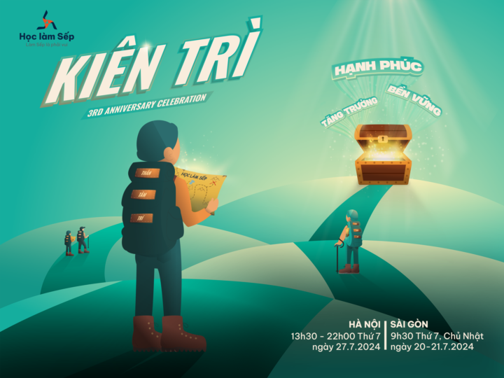 CÔNG BỐ KEY VISUAL SINH NHẬT HỌC LÀM SẾP 2024