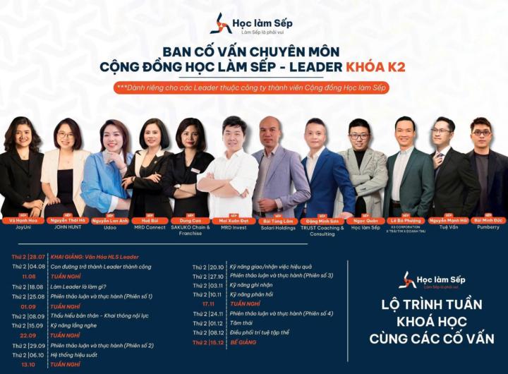 TOPIC: TỔNG HỢP THÔNG TIN ĐĂNG KÝ THAM GIA HỌC LÀM SẾP - LEADER KHÓA 2