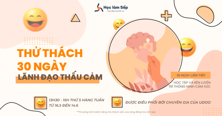 THỬ THÁCH | 30 NGÀY LÃNH ĐẠO THẤU CẢM