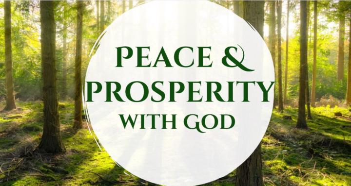 Peace & Prosperity with God